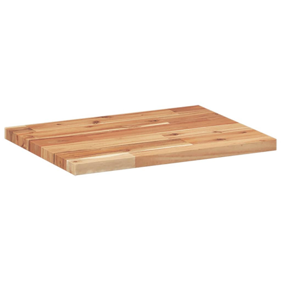 Wandschappen 2 St Zwevend Olieafwerking 40X30X2 Cm Acaciahout Olie-Afwerking