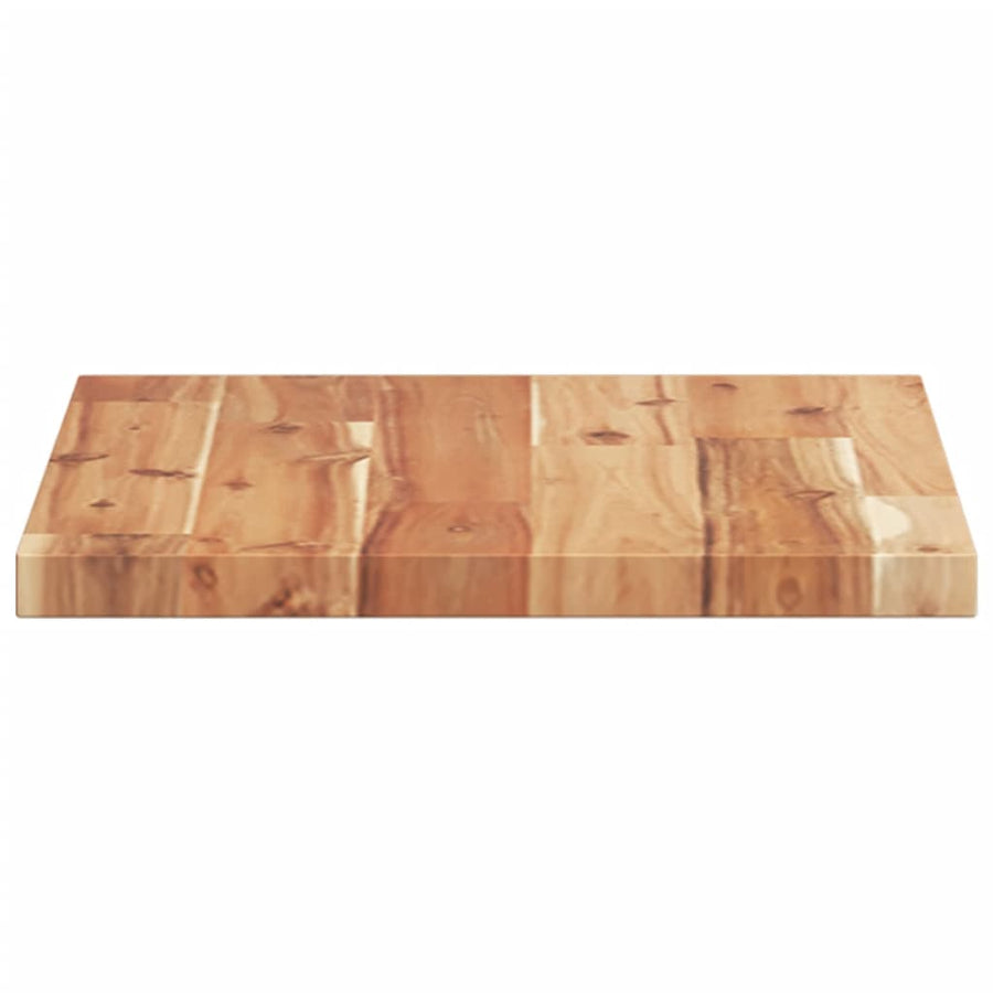 Wandschappen 2 St Zwevend Olieafwerking 40X30X2 Cm Acaciahout Olie-Afwerking