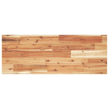 Wandschap zwevend olieafwerking 80x30x2 cm massief acaciahout