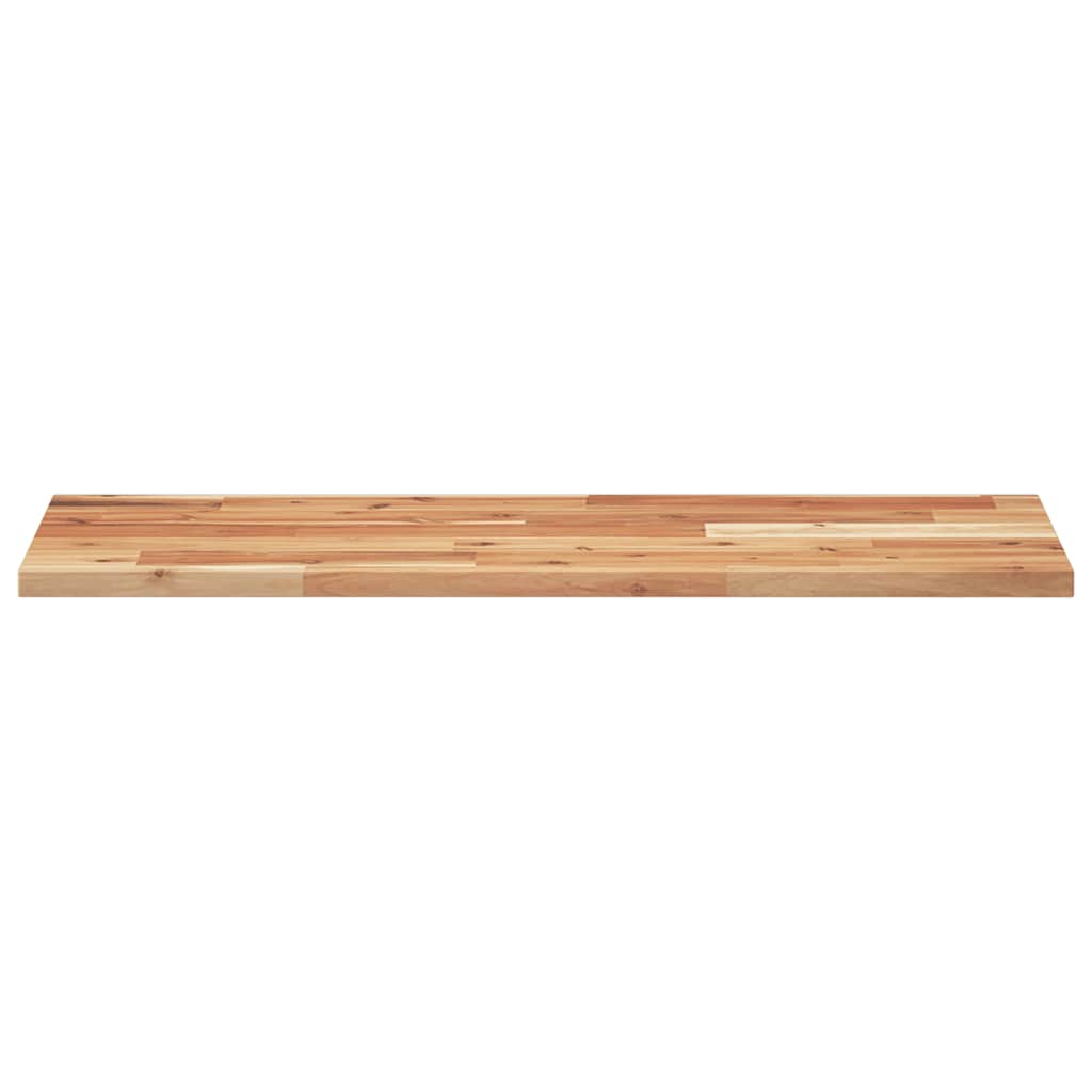 Wandschap zwevend olieafwerking 80x30x2 cm massief acaciahout