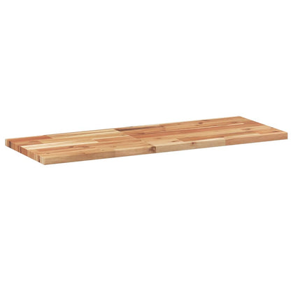 Wandschappen 2 st zwevend olieafwerking 80x30x2 cm acaciahout