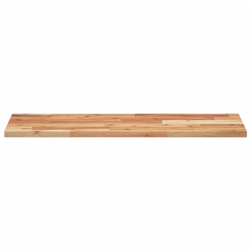 Wandschap zwevend olieafwerking 100x30x2 cm massief acaciahout
