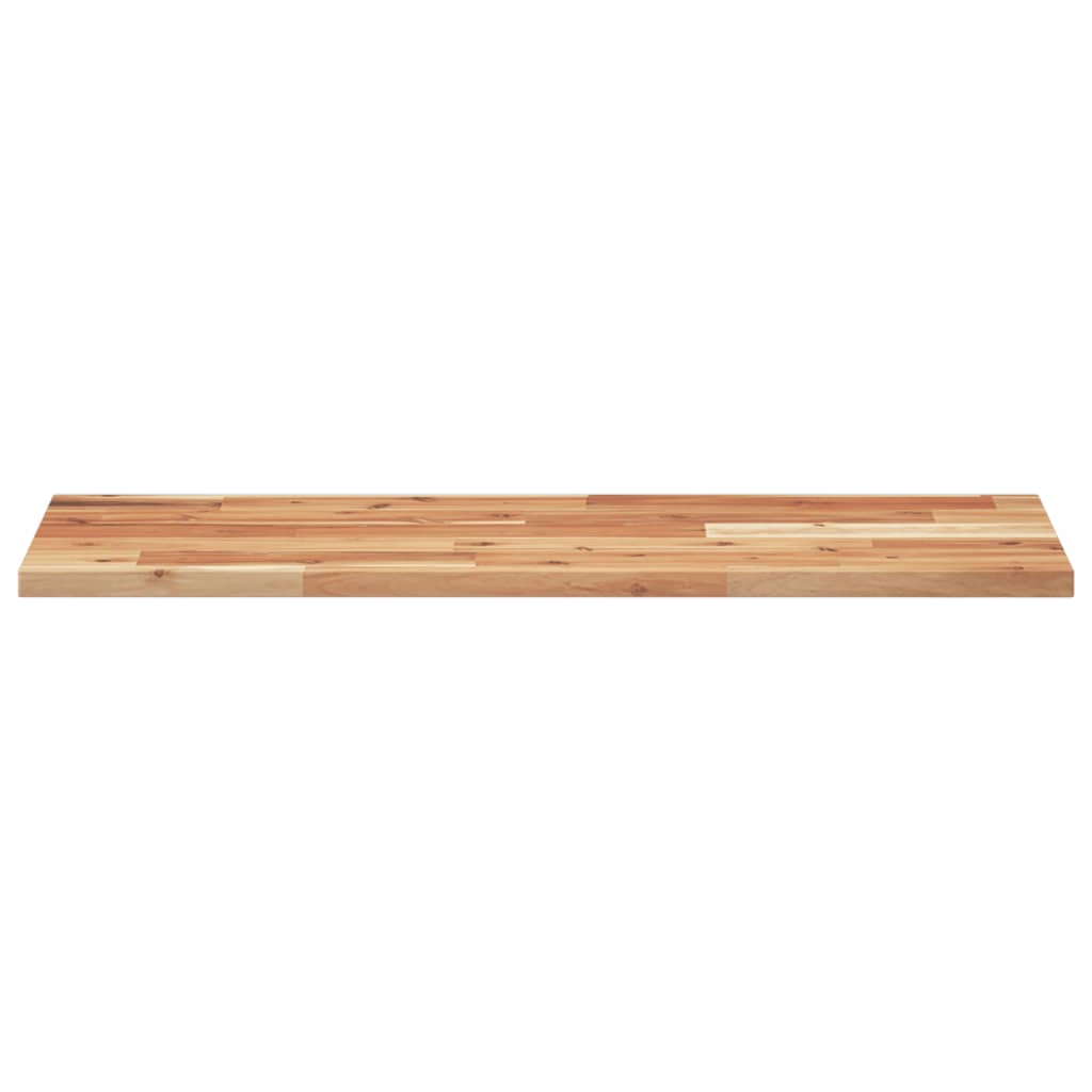 Wandschappen 2 st zwevend olieafwerking 100x30x2 cm acaciahout