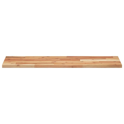 Wandschappen 3 st zwevend olieafwerking 100x30x2 cm acaciahout