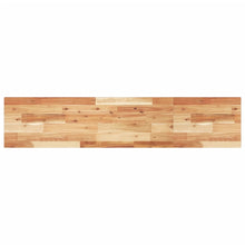 Wandschap zwevend olieafwerking 140x30x2 cm massief acaciahout