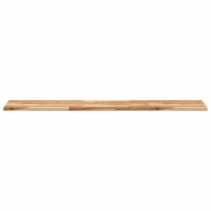 Wandschap zwevend olieafwerking 140x30x2 cm massief acaciahout