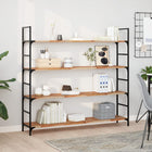 Wandschap massief acaciahout 160x30x2 cm olieafwerking