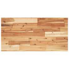 Wandschap Zwevend Olieafwerking Massief Acaciahout Donkerbruin 1 100 x 40 x 2 cm