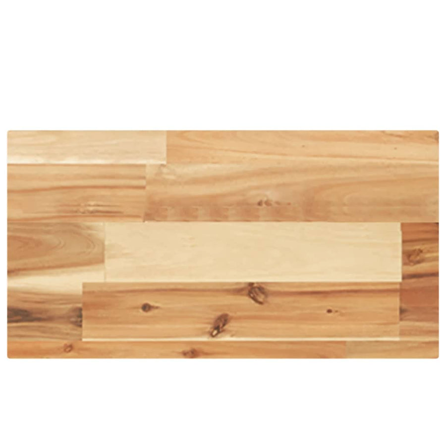 Wandschappen 3 St Zwevend Olieafwerking 40X20X4 Cm Acaciahout Olie-Afwerking