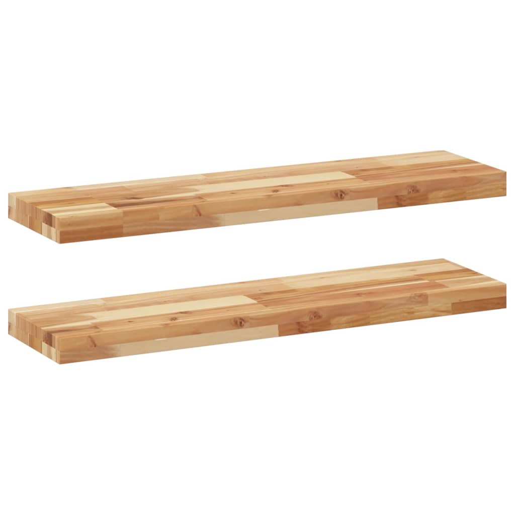 Wandschappen Zwevend Olieafwerking Acaciahout Olie-Afwerking 2