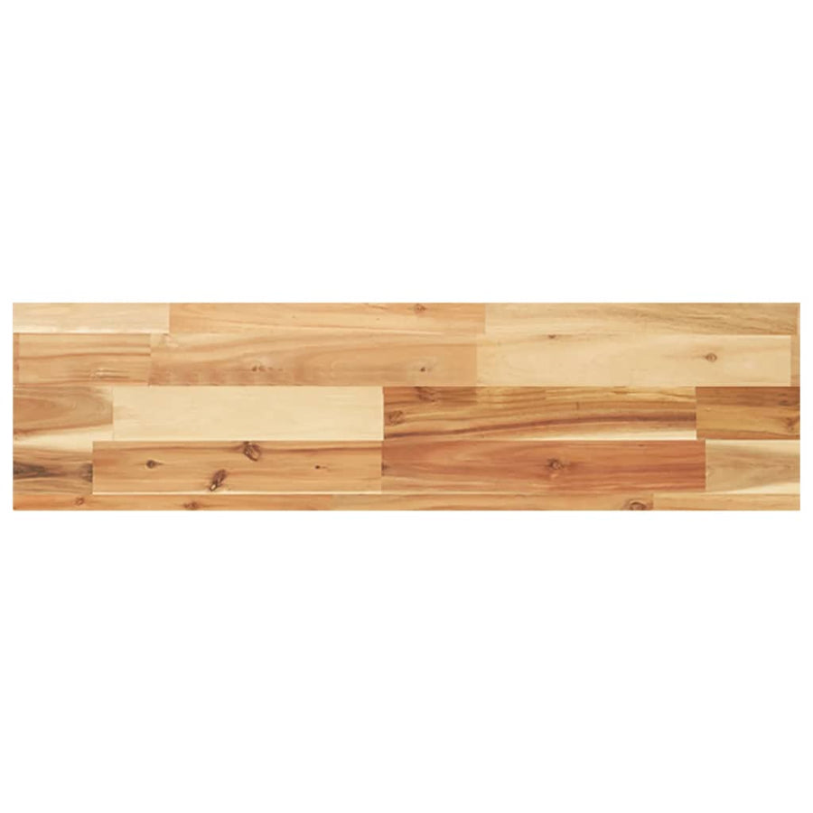 Wandschappen 4 St Zwevend Olieafwerking 80X20X4 Cm Acaciahout Olie-Afwerking