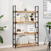 Wandschappen acaciahout 80x20x4 cm 4 stuks