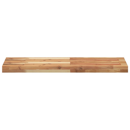 Wandschappen 3 st zwevend olieafwerking 80x30x4 cm acaciahout