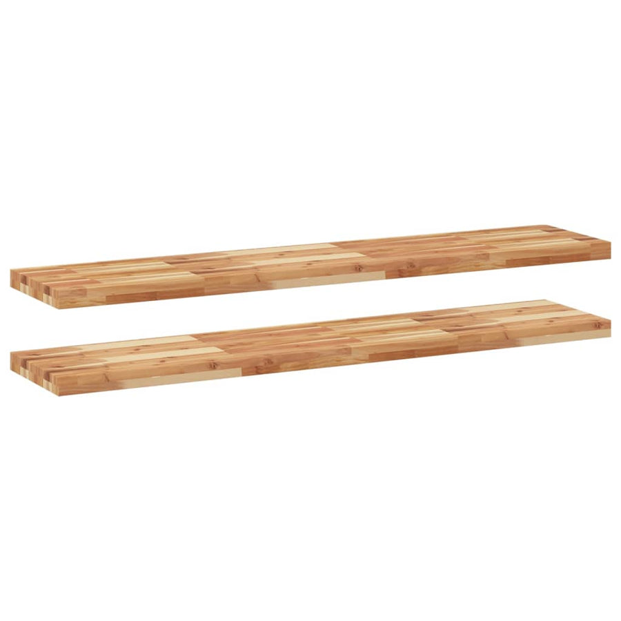 Wandschappen Zwevend Olieafwerking Acaciahout Olie-Afwerking 2