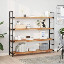Wandschap Zwevend Olieafwerking Massief Acaciahout Olie-Afwerking 1