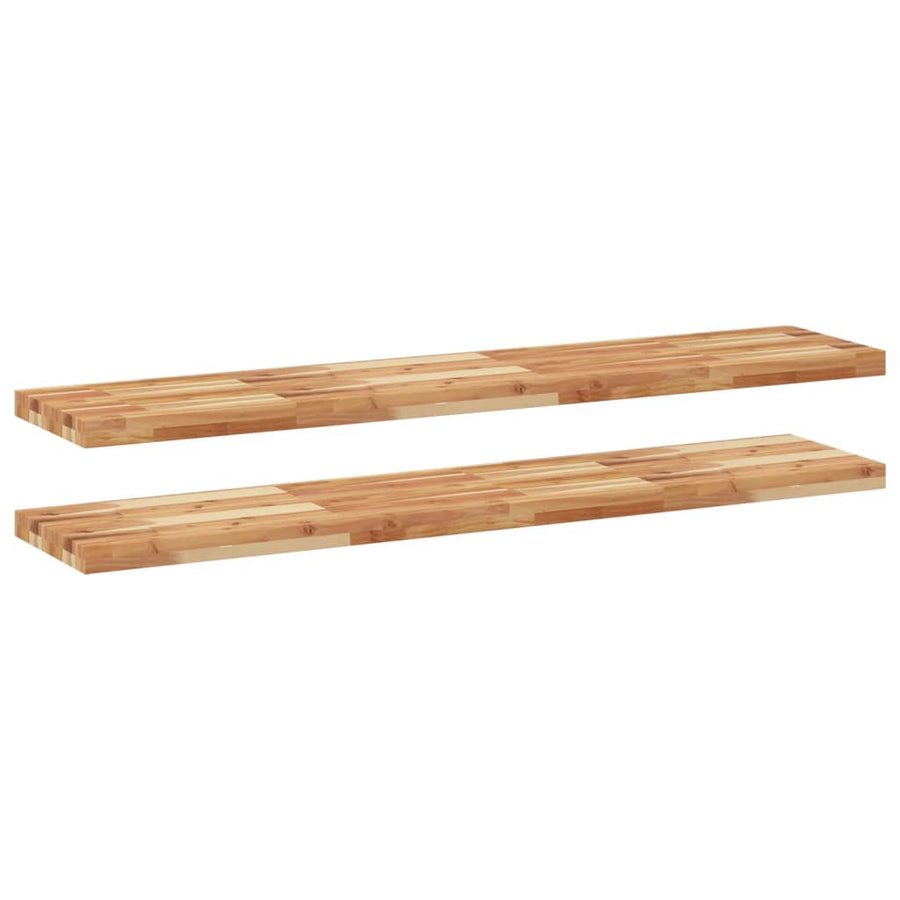 Wandschappen Zwevend Olieafwerking Acaciahout Olie-Afwerking 2