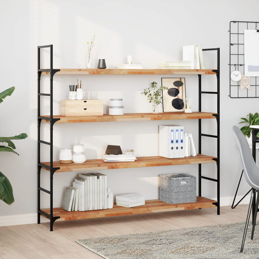 Wandschappen Zwevend Olieafwerking Acaciahout Donkerbruin 4