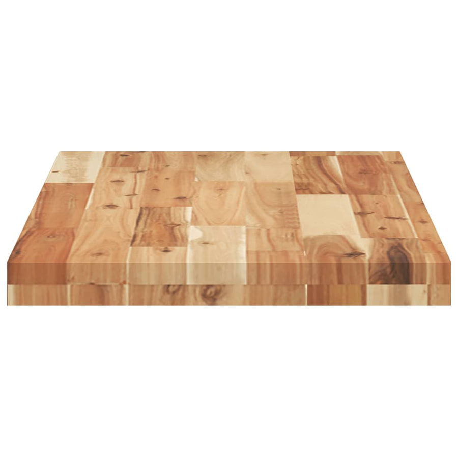 Wandschappen 3 st zwevend olieafwerking 60x40x4 cm acaciahout