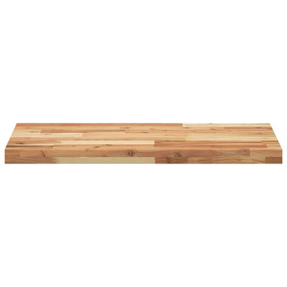 Wandschap zwevend olieafwerking 80x40x4 cm massief acaciahout