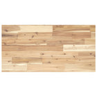 Wastafelblad 100x40x2 cm massief acaciahout onbehandeld