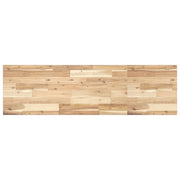 Washbasin top 120x40x2 cm untreated solid acacia wood