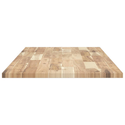 Wastafelblad Onbehandeld Massief Acaciahout 140 x 50 x 2 cm Naturel