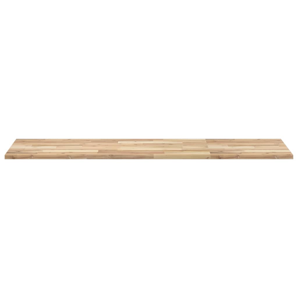 Wastafelblad Onbehandeld Massief Acaciahout 160 x 50 x 2 cm