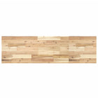Wastafelblad 120x40x4 cm massief acaciahout onbehandeld