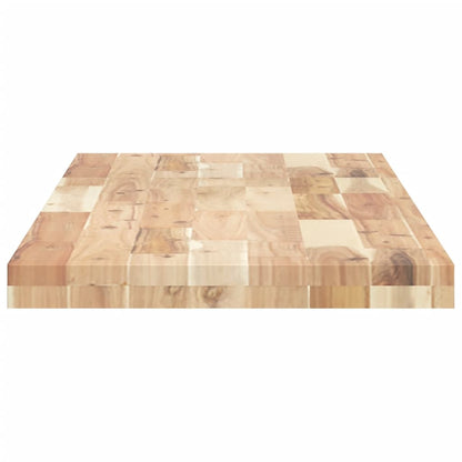 Wastafelblad 140x40x4 cm onbehandeld massief acaciahout