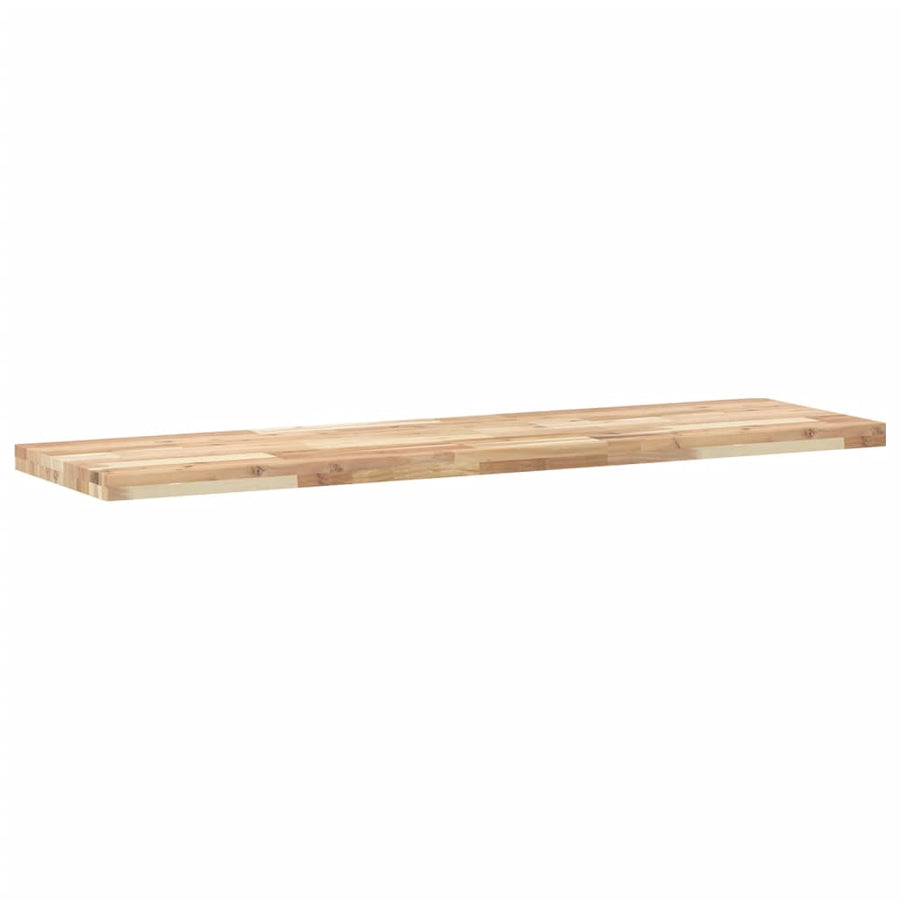 Wastafelblad 140x40x4 cm onbehandeld massief acaciahout