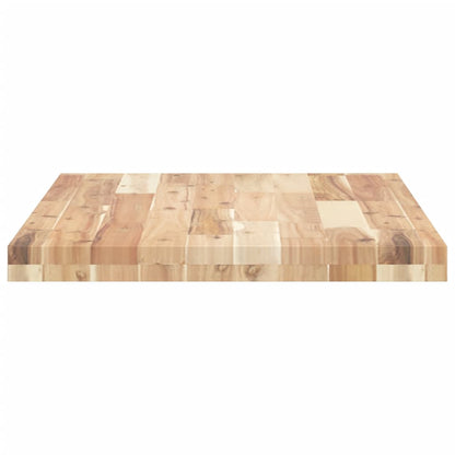 Wastafelblad 60x50x4 cm onbehandeld massief acaciahout