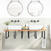 Wastafelblad Onbehandeld Massief Acaciahout 140 x 60 x 4 cm