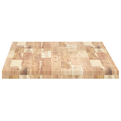 Wastafelblad Onbehandeld Massief Acaciahout 140 x 60 x 4 cm