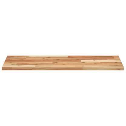 Wastafelblad Met Olieafwerking Massief Acaciahout 60 x 40 x 2 cm Donkerbruin
