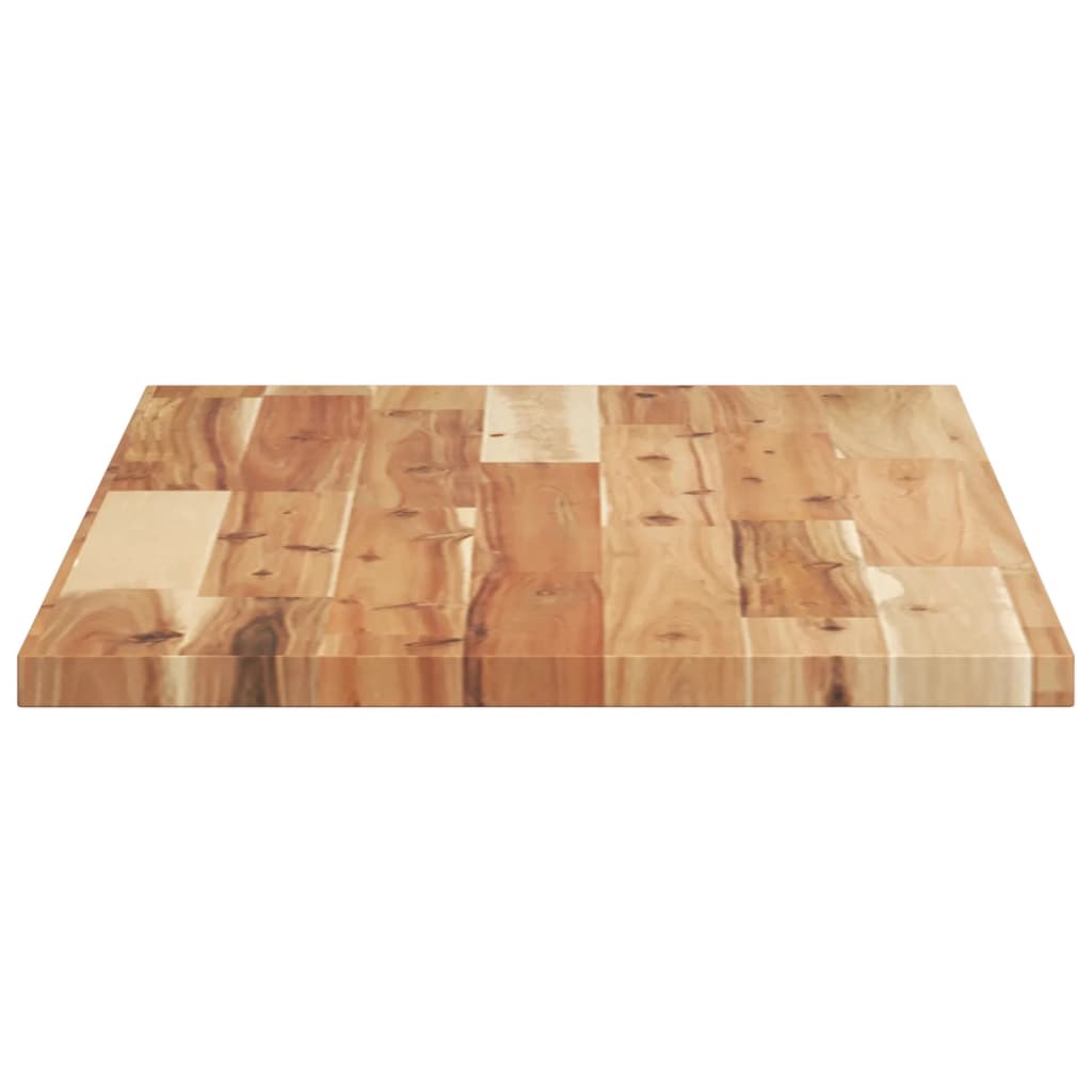 Wastafelblad Met Olieafwerking Massief Acaciahout 60 x 40 x 2 cm Donkerbruin