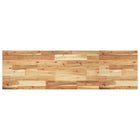 Washbasin top with oil finish 140x40x2 cm solid acacia wood