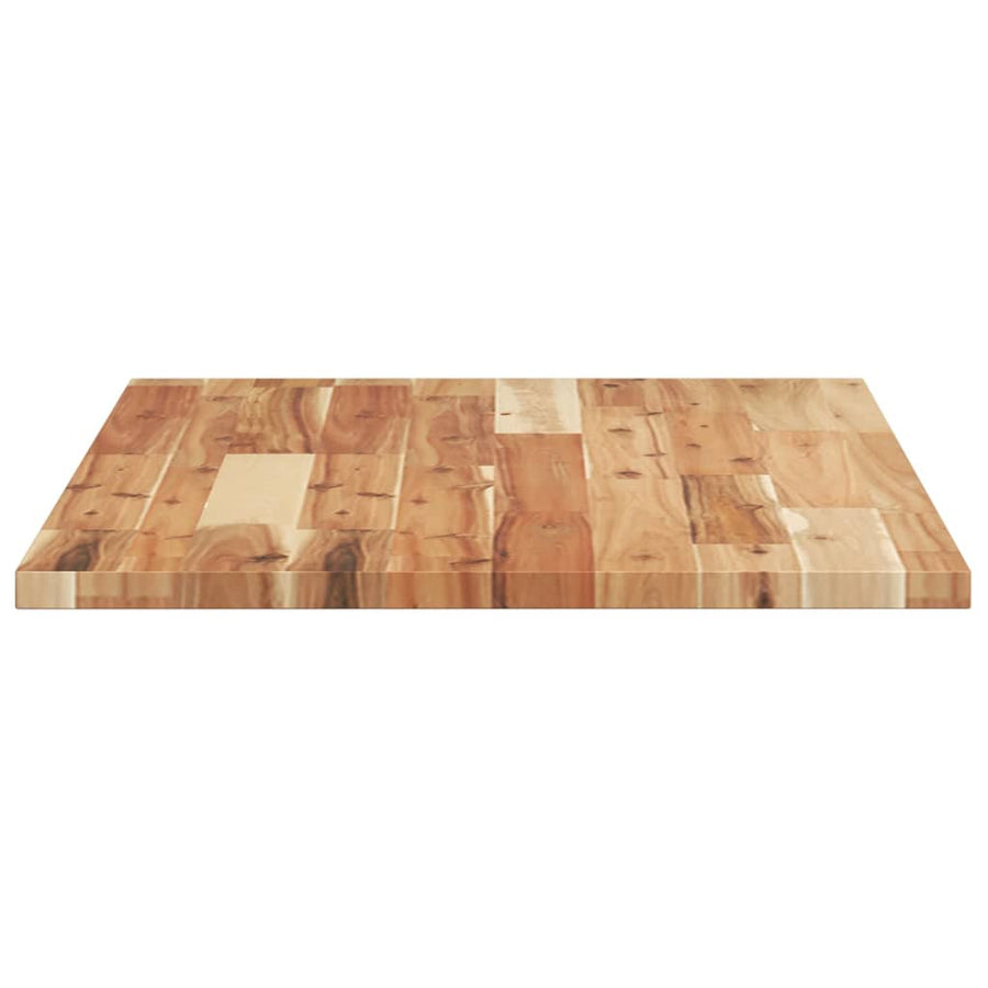 Wastafelblad Met Olieafwerking Massief Acaciahout 60 x 50 x 2 cm Olie-afwerking