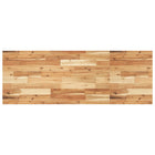 Wastafelblad massief acaciahout 120x50x2 cm olieafwerking