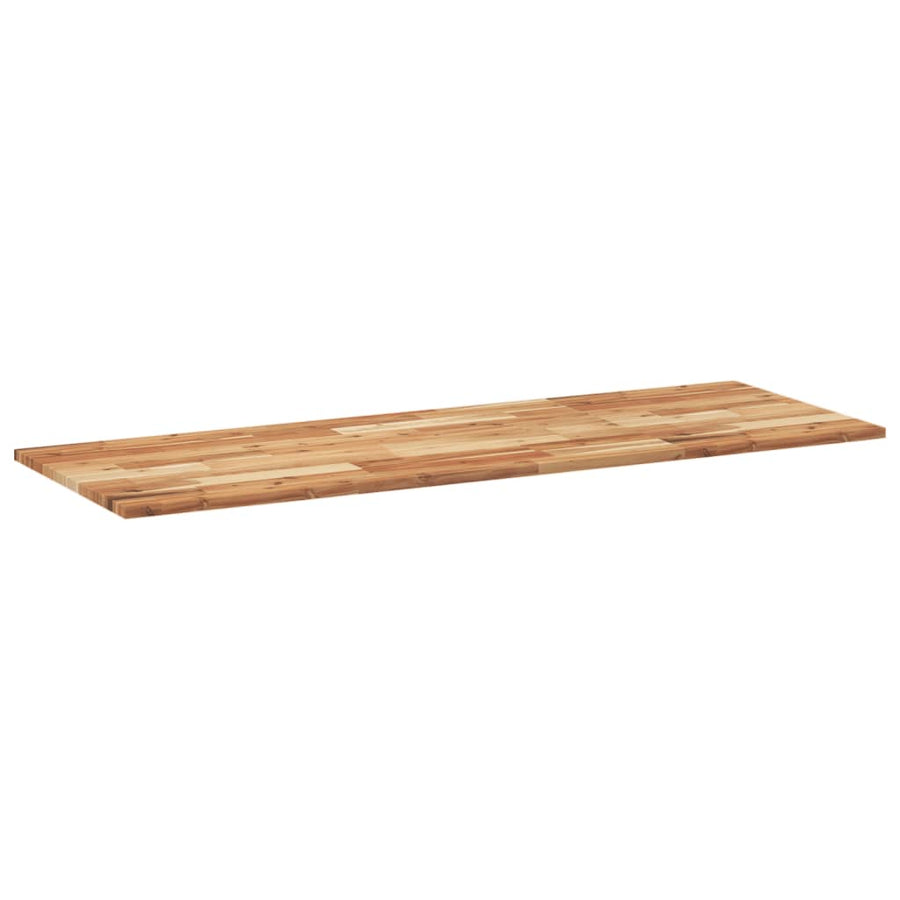 Wastafelblad met olieafwerking 140x50x2 cm massief acaciahout