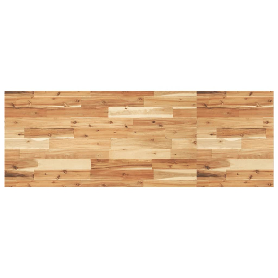 Wastafelblad met olieafwerking 160x50x2 cm massief acaciahout
