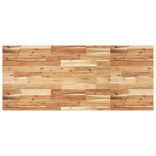 Wastafelblad Met Olieafwerking Massief Acaciahout 120 x 60 x 2 cm Donkerbruin