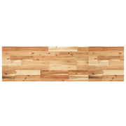 Wastafelblad massief acaciahout 140x40x4 cm olieafwerking