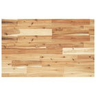 Washbasin top with oil finish 80x50x4 cm solid acacia wood