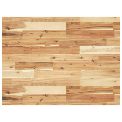 Wastafelblad met olieafwerking 80x60x4 cm massief acaciahout