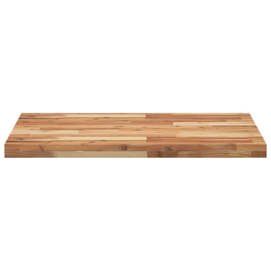 Wastafelblad met olieafwerking 80x60x4 cm massief acaciahout