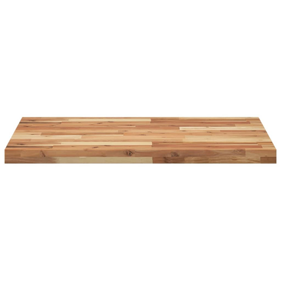 Wastafelblad met olieafwerking 80x60x4 cm massief acaciahout