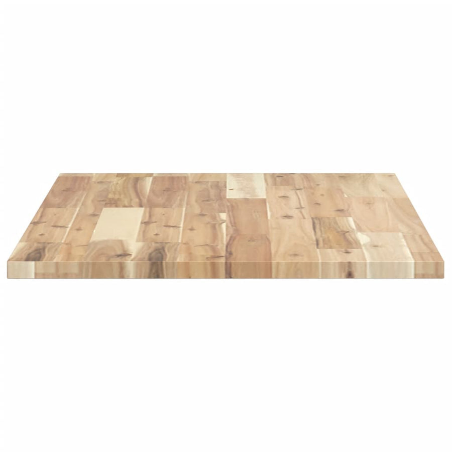 Bureaublad Onbehandeld Massief Acaciahout 60 x 50 x 2 cm Naturel