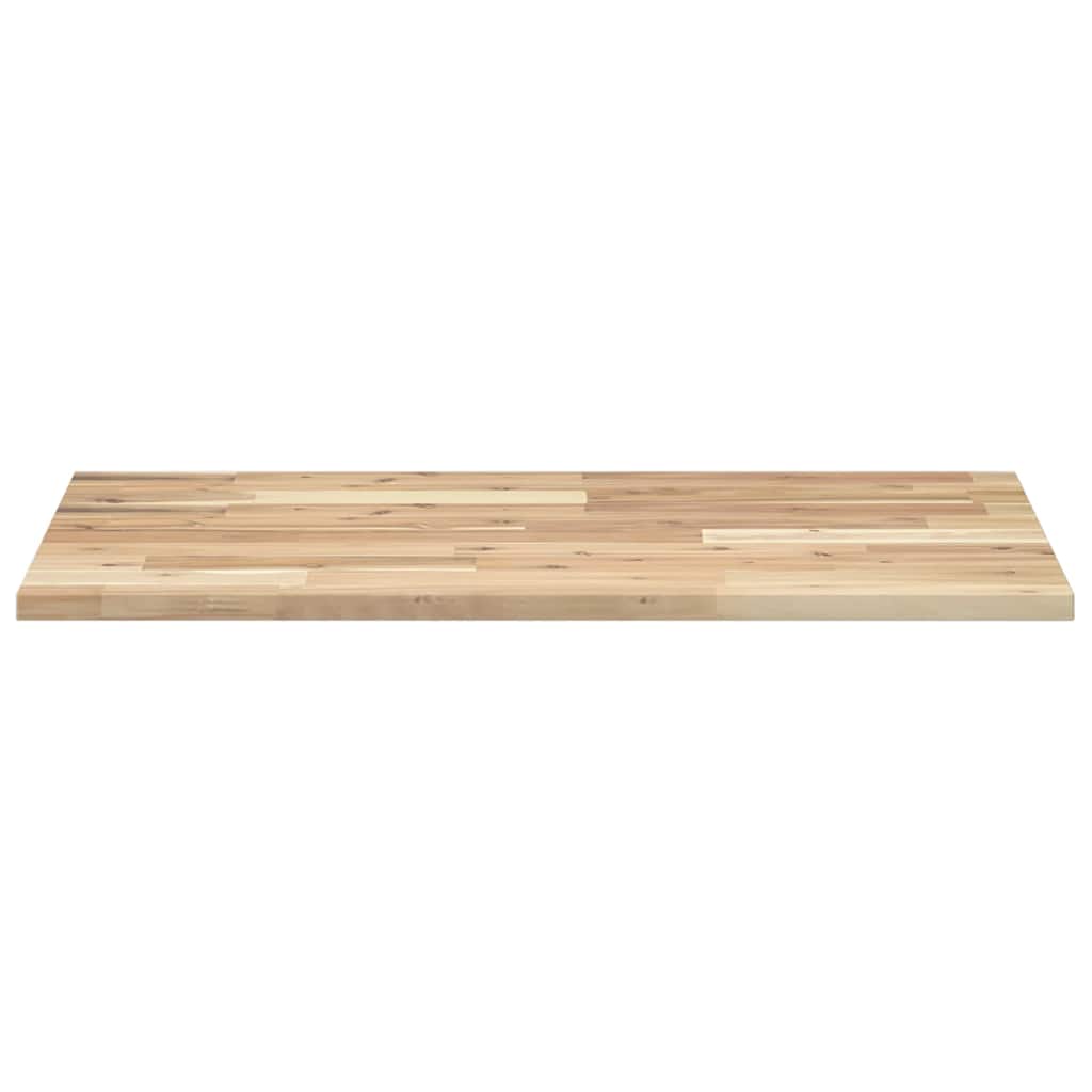 Bureaublad Onbehandeld Massief Acaciahout 80 x 50 x 2 cm Naturel