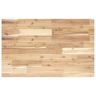 Desktop 100x50x2 cm untreated solid acacia wood