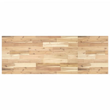 Bureaublad Onbehandeld Massief Acaciahout 120 x 50 x 2 cm Naturel